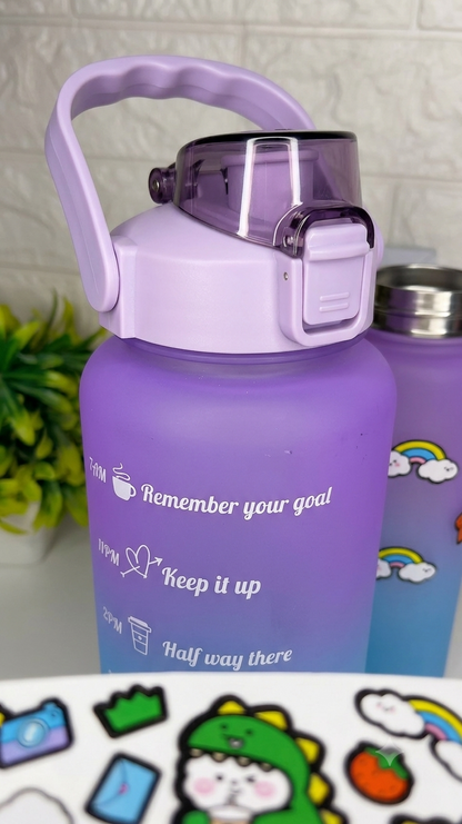 Jumbo Water Bottle Set (Set of 3)