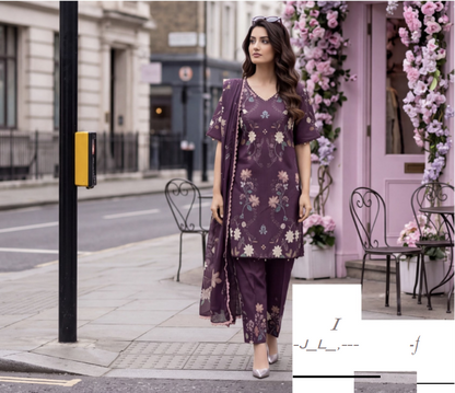 Deep Aubergine / Plum Set