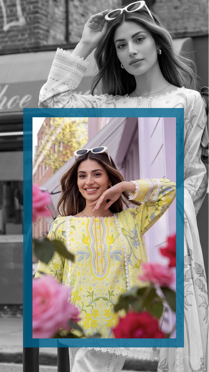 Pastel Sunshine Floral Co-ord