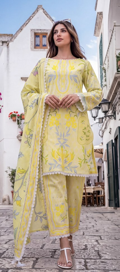 Pastel Sunshine Floral Co-ord