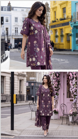 Deep Aubergine / Plum Set