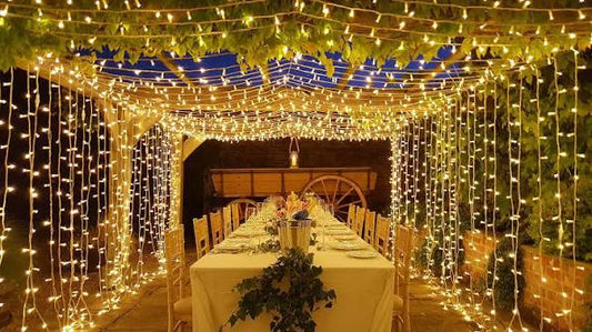 LED Fairy Curtain String Lights