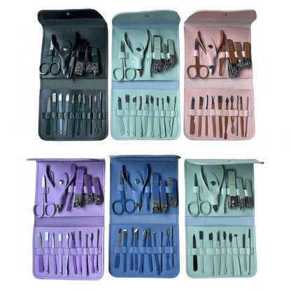 Professional Manicure & Pedicure Grooming Kit
