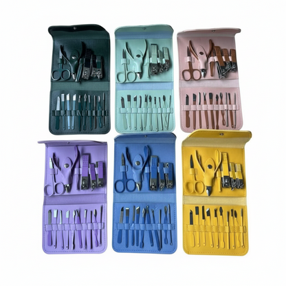 Professional Manicure & Pedicure Grooming Kit